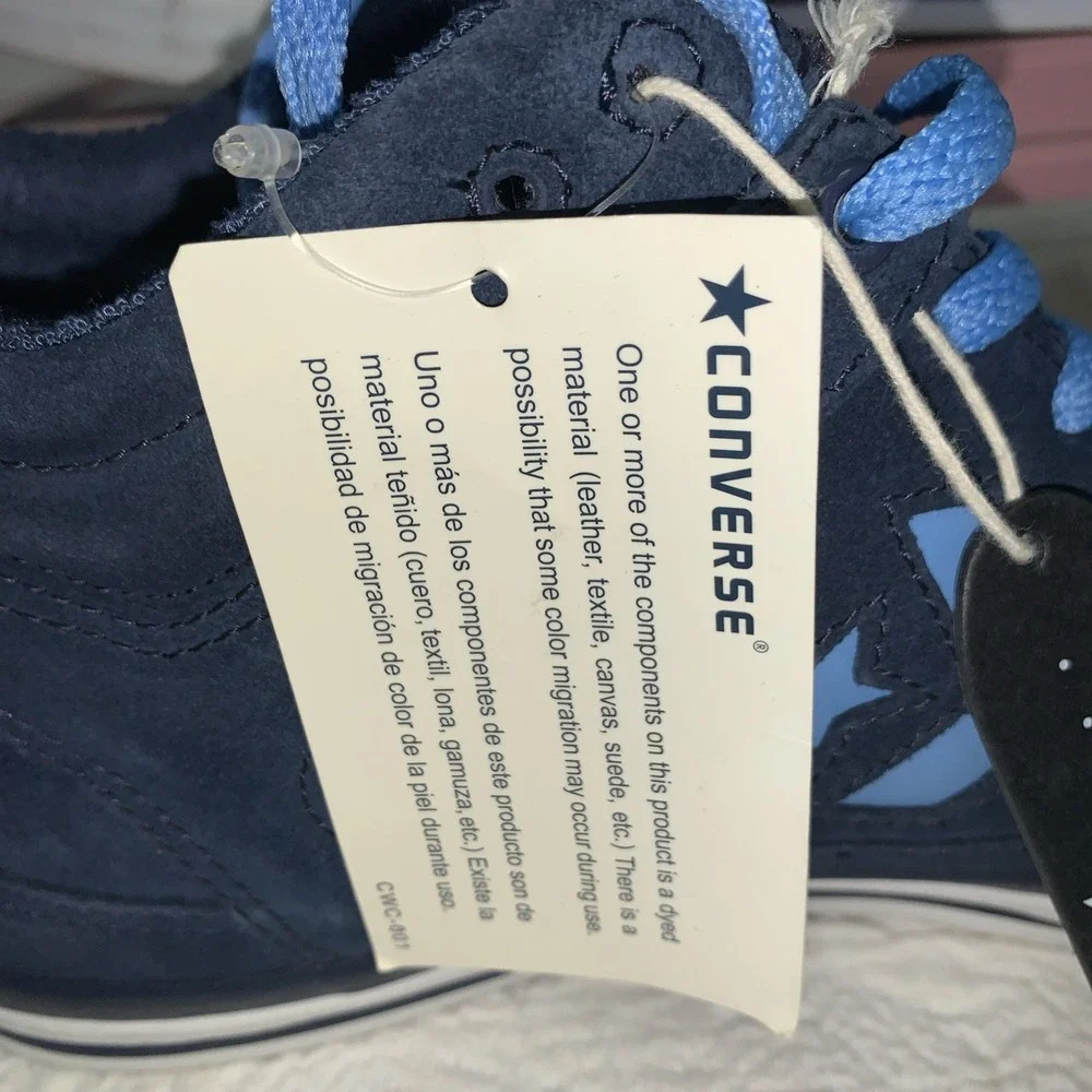 Converse ⭐️ Rune Glifberg Size 10 Hi Blue Suede‎ Men's Shoes Skate RARE 🌟